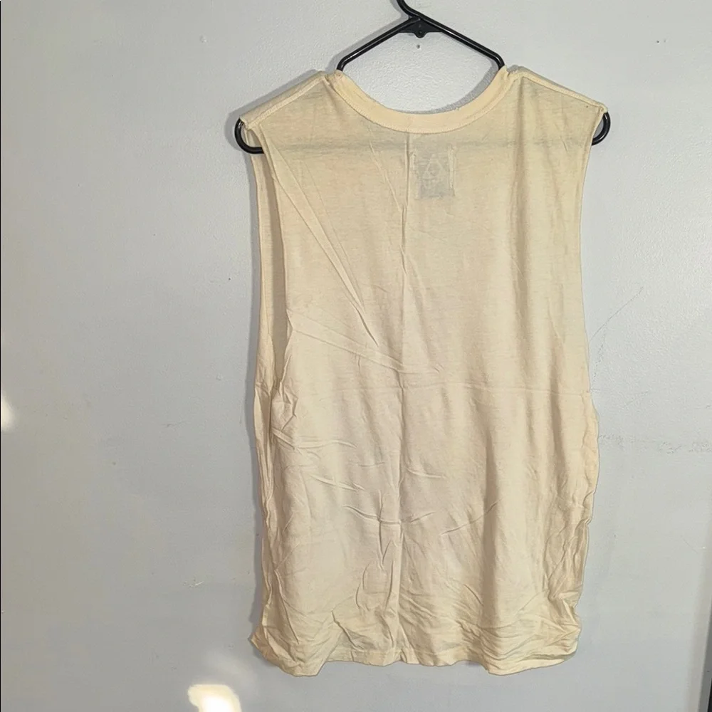 UNIF Cream Unicorn Graphic Tank Top - Picture 4 of 5